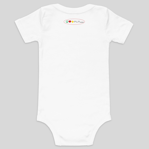 PLP - Onesie SS- White and Pink