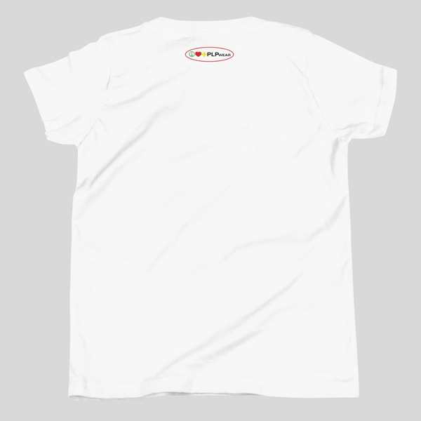 PLP Unisex Youth SS - White