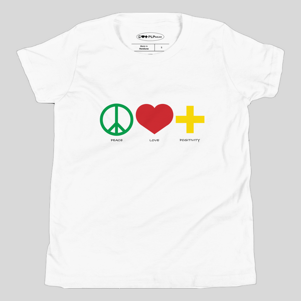 PLP Unisex Youth SS - White