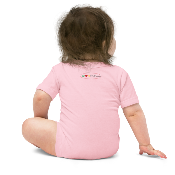 PLP - Onesie SS- White and Pink