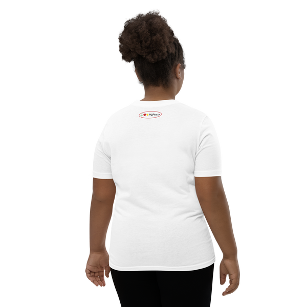 PLP Unisex Youth SS - White