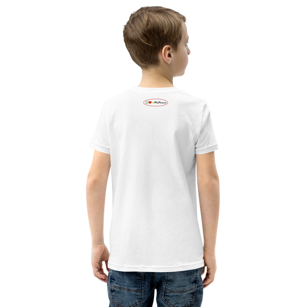 PLP Unisex Youth SS - White