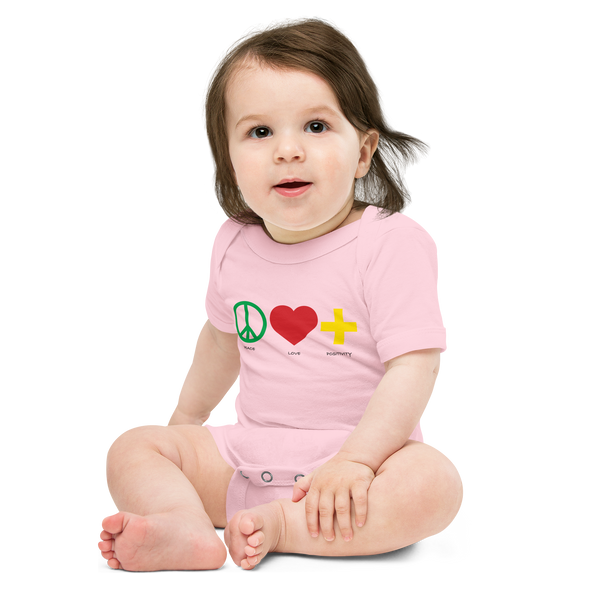 PLP - Onesie SS- White and Pink
