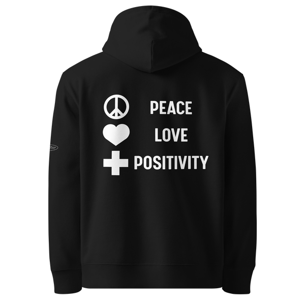 Eco Hoodie - Black/White