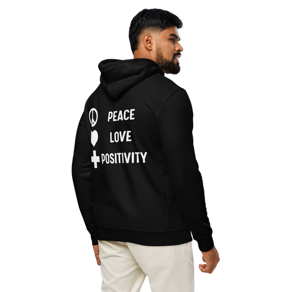 Eco Hoodie - Black/White