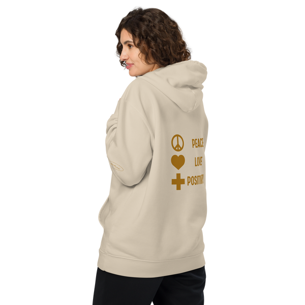 Eco Hoodie Beige/Brown