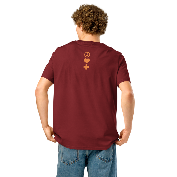 Eco T - Burgundy/Burnt Orange