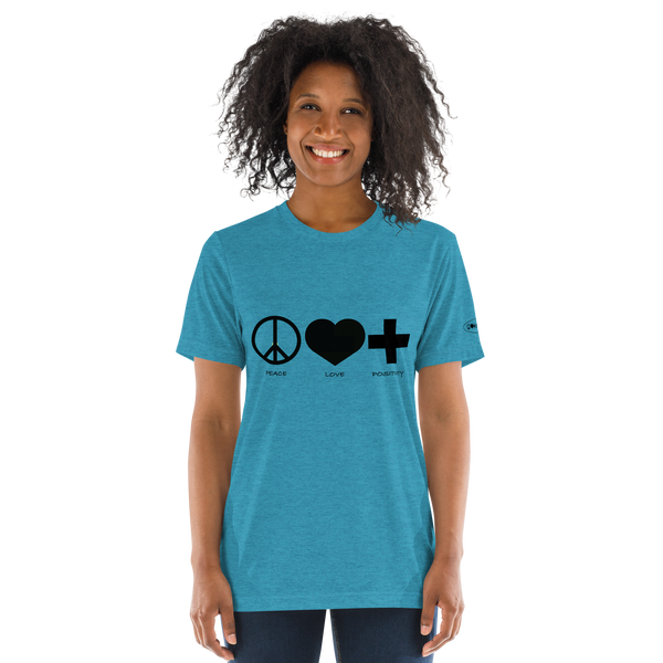 PLP Mono Short Sleeve T-shirt - Aqua Tri-blend