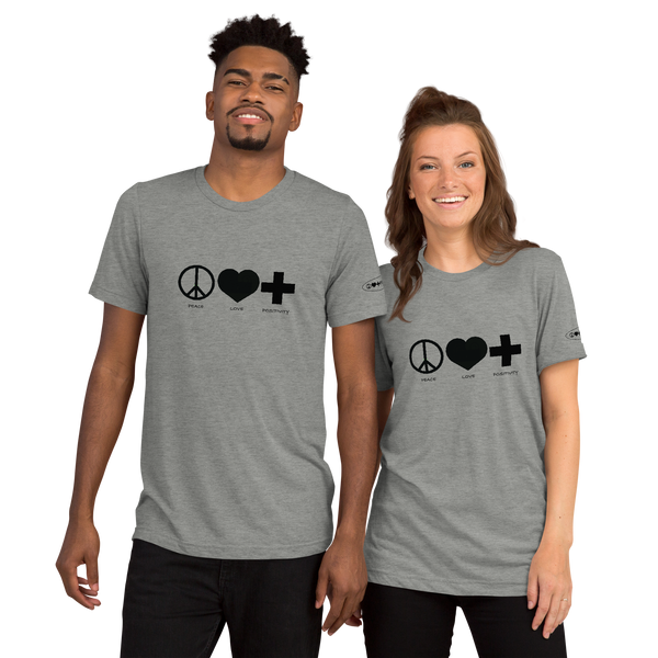 PLP Mono Short Sleeve T-shirt - Athletic Grey Tri-blend