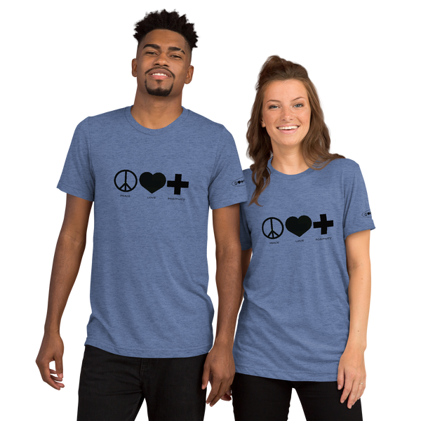 PLP Mono Short Sleeve T-shirt - Blue Tri-blend