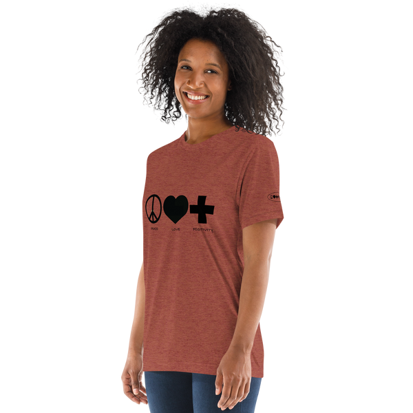 PLP Mono Short Sleeve T-shirt - Clay Tri-blend