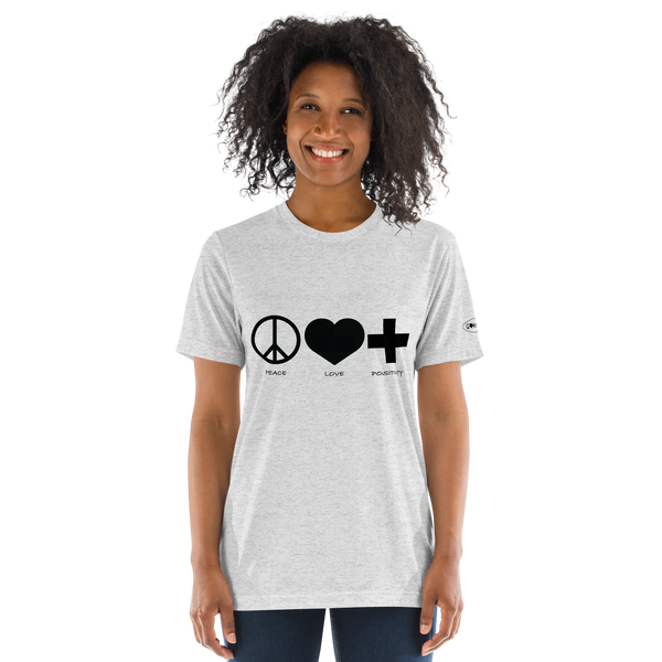 PLP Mono Short Sleeve T-shirt - Fleck White Tri-blend