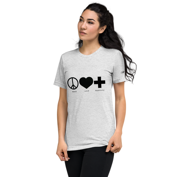 PLP Mono Short Sleeve T-shirt - Fleck White Tri-blend