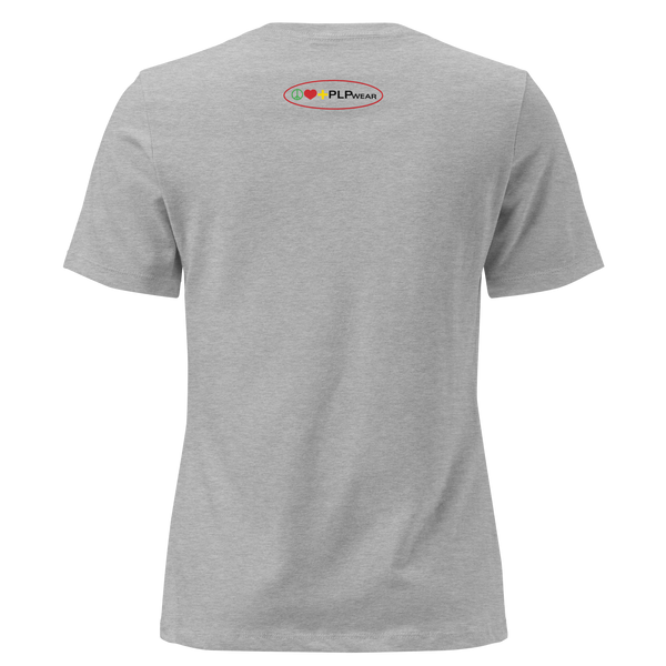 PLP - Women's SS White, Pink + Gray