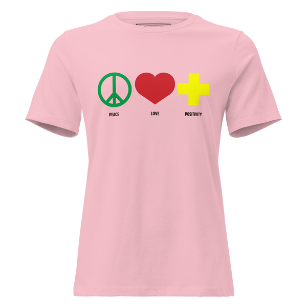 PLP - Women's SS White, Pink + Gray