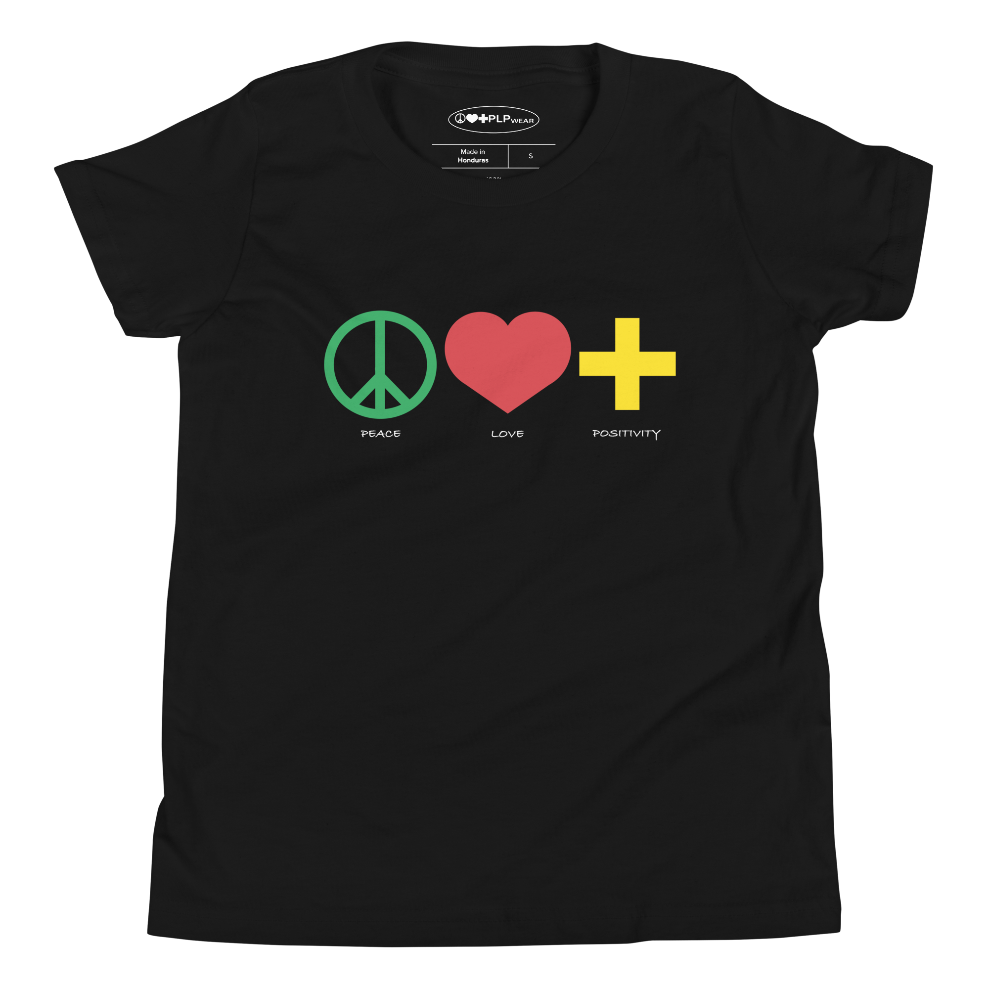 PLP Unisex Youth SS Black