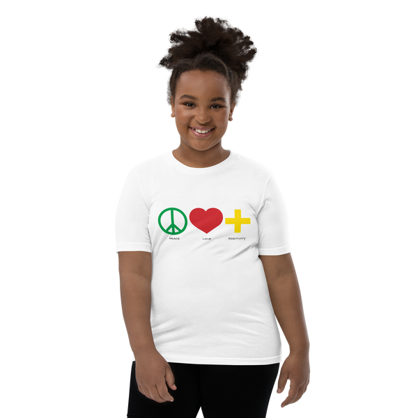 PLP Unisex Youth SS - White