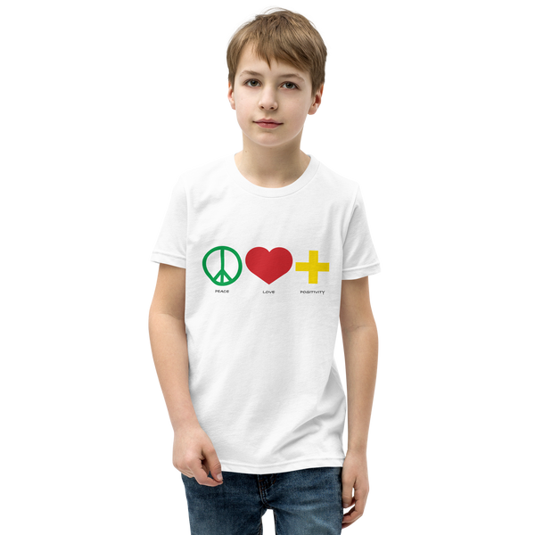 PLP Unisex Youth SS - White