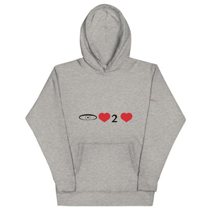 I Love 2 Love Unisex Hoodie