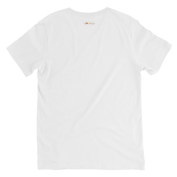 Unisex Short Sleeve V-Neck T-Shirt | PLPwear